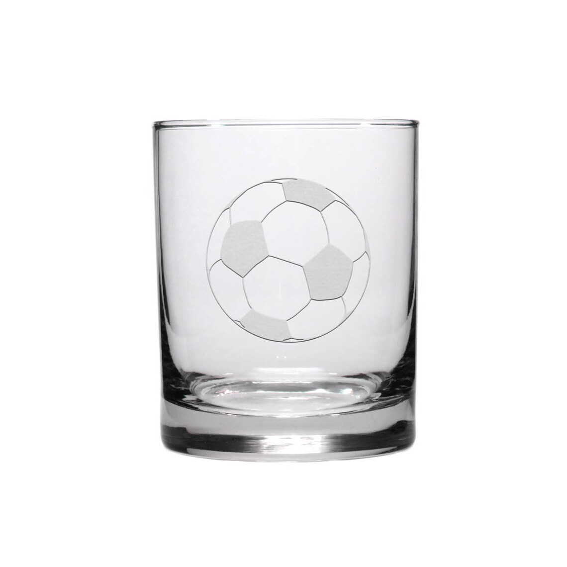 Soccer Ball Whisky Glass Free Personalization Sports Etsy