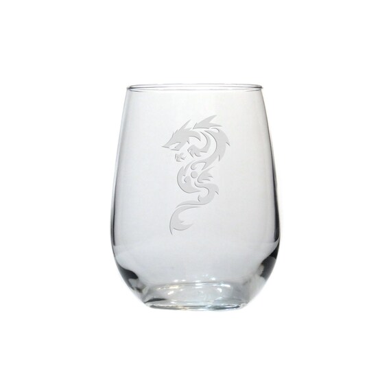 Stemless Wine Glasses by Dragon Glassware