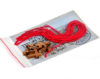 Kabblah Rouge String Protection Mauvais Oeil Jerusalem 50 pcs