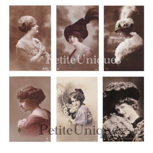 Download, Vintage, Lady, Original, Photo, Digital Download, Edwardian, Elegant, Scrapbooking, Decoupage, Junk Journal, Victorian, Antique,