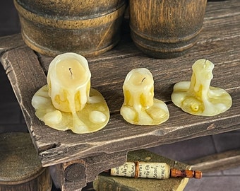 Dollhouse, Medieval, 3, Miniature, Candles, Spooky, Tudor, Halloween, Haunted, Vampire, Witch, Wizard, House, Castle, Dripping, Study, Aged