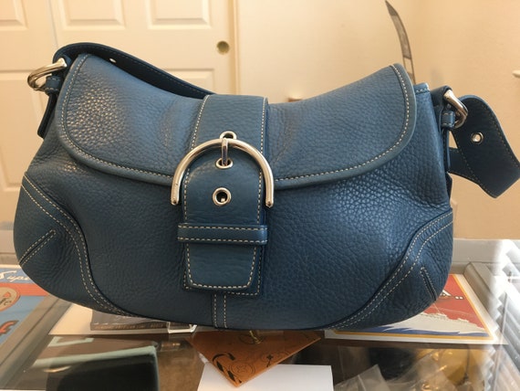 Coach Soho Indigo Blue Hobo 4294 vintage bag