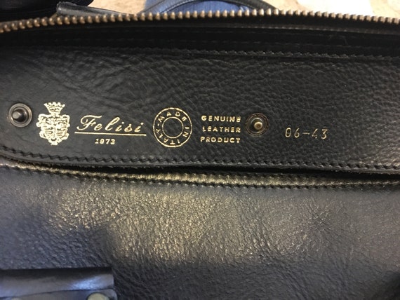 FELISI Leather Satchel Bag - image 9