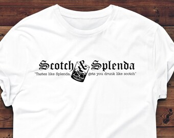 The Office T-Shirt - Funny 'Scotch and Splenda' Quote Shirt
