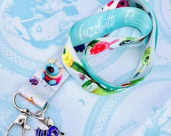 New! Fuzzbutt Lanyard and Charm