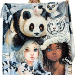 Artemis and Athena Blanket image 5