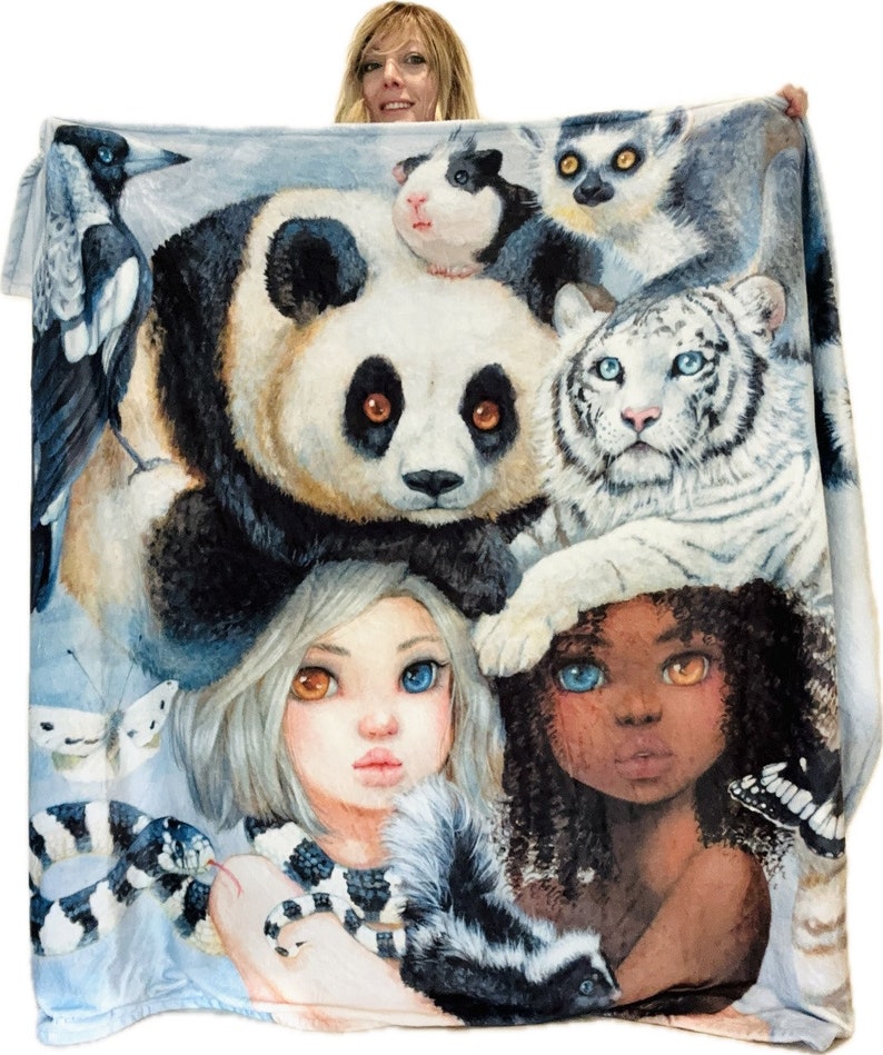 Artemis and Athena Blanket image 5