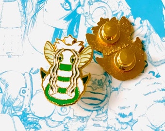 Bee-rista Enamel Pin