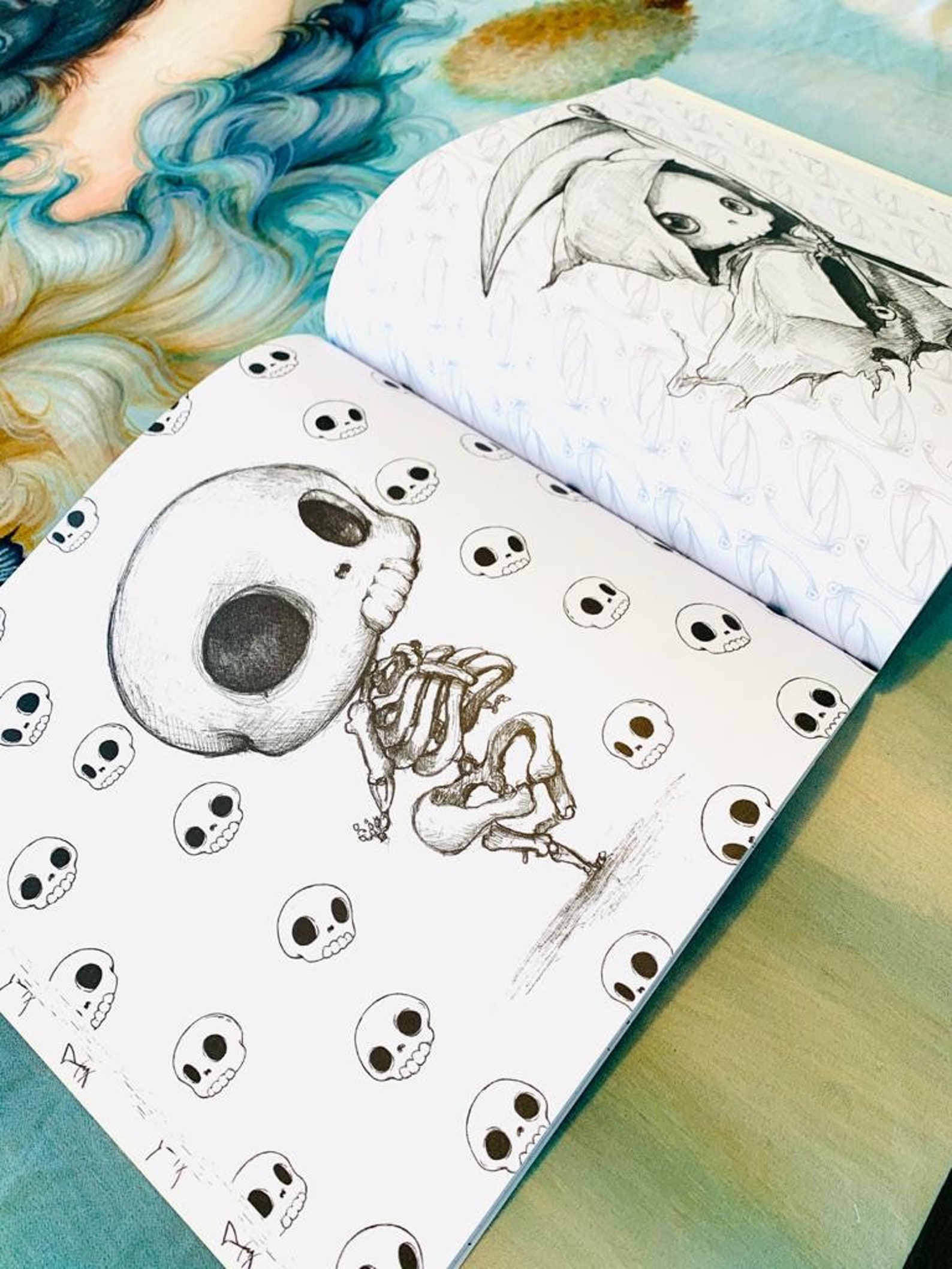 Pop Manga Cute and Creepy Coloring Book RESTOCKED | Etsy Canada