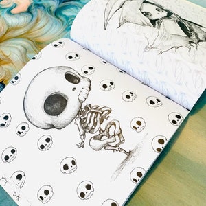 Pop Manga Cute and Creepy Coloring Book: Monster Girls & Ghosts - Etsy