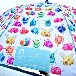 Rainbow Bee Umbrella image 4