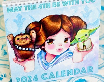 2024 May the 4th Be With You Calendar