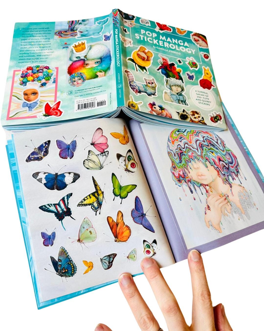 New! Pop Manga Stickerology
