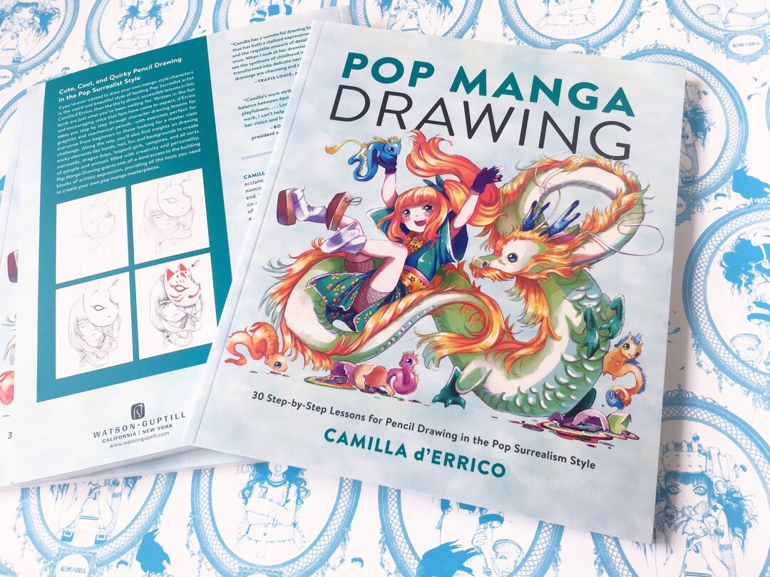 Pop Manga Drawing Book Etsy UK