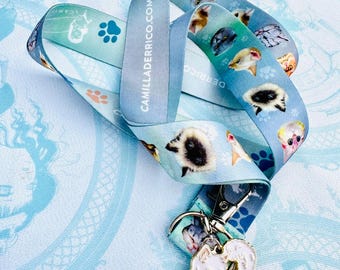 New! Catitude Lanyard and Charm