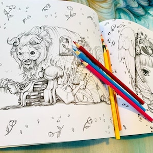 Pop Manga Cute and Creepy Coloring Book: Monster Girls & Ghosts - Etsy