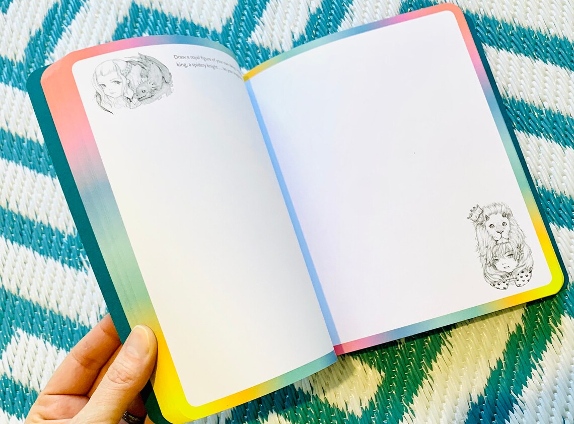 Pop Manga Sketchbook Etsy