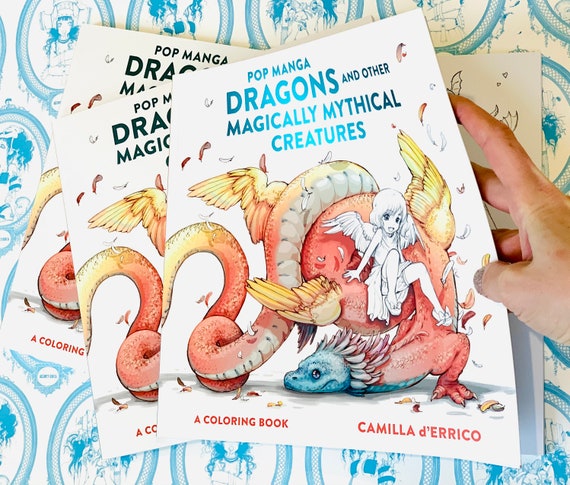 Pop Manga Dragons and Other Magically Mythical Creatures 