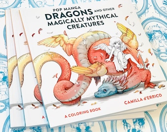 Pop Manga Dragons and Other Magically Mythical Creatures