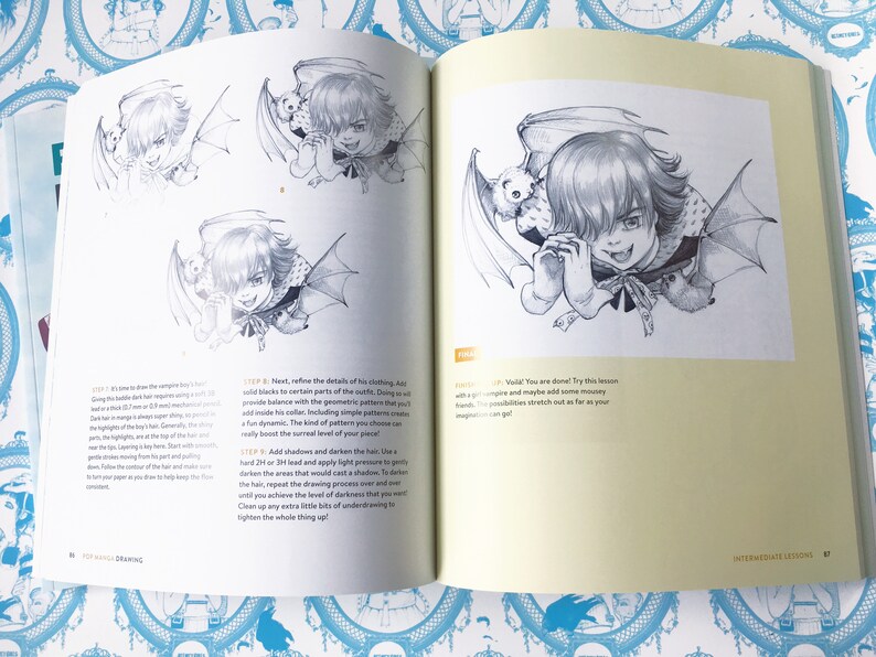 Pop Manga Drawing Book By Camilla d'Errico 2019 Etsy