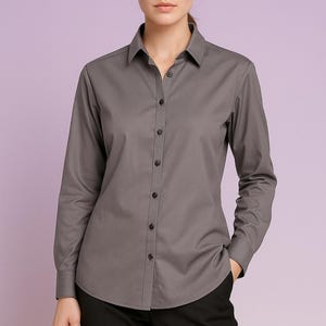 Angelique Ladies Shirt - PDF Sewing Pattern - Sizes 4 (28) to 26 (52)