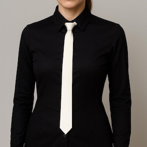 Easy ten step LONG THIN tie - PDF Sewing Pattern