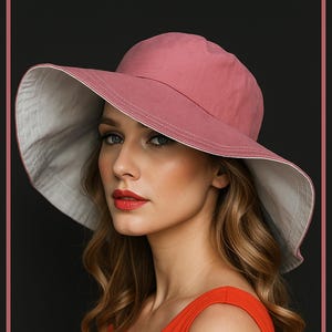 Niva Sun Hat Sewing Pattern: Easy DIY Summer Hat (PDF Digital Download)