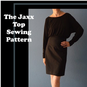 The Jaxx Top Sewing Pattern image 1