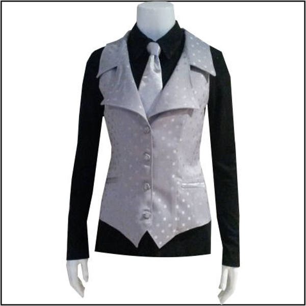 Ladies Collared Waistcoat Sewing Pattern