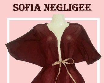 Sewing Pattern: Sofia Negligee