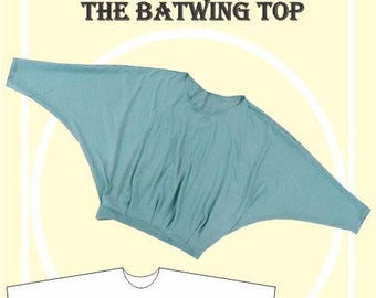 Sewing Pattern: Batwing Top