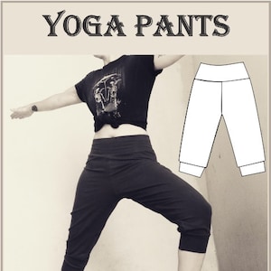 Patron de couture : pantalons de yoga
