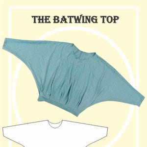 Sewing Pattern: Batwing Top