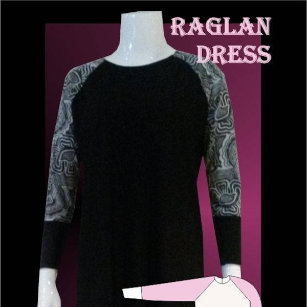 Raglan Dress Sewing Pattern