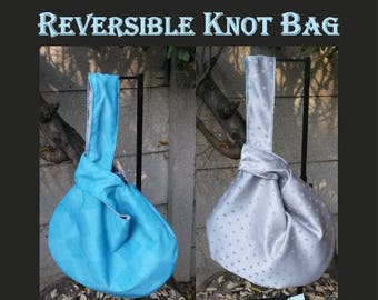 Reversible knot bag sewing pattern