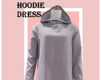 Hoodie Dress Sewing Pattern