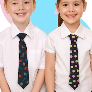 Easy 10 step children's tie - PDF Sewing Pattern
