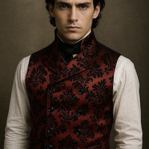 Peter Men&#39;s waistcoat - PDF Sewing Pattern - Sizes XSmall to XXLarge