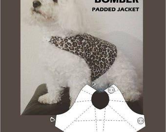 The Doggie Bomber Padded Jacket Sewing Pattern