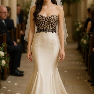 Trumpet Style Gown with sweetheart neckline - Pdf Sewing Pattern - Sizes 4 to 14