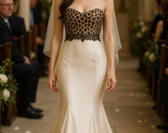Trompeten-Stil Kleid mit Sweetheart Ausschnitt - PDF-Schnittmuster - Größen 4 bis 14