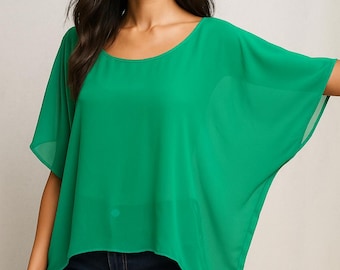 Lucy Blouse - PDF Sewing Pattern - Sizes XSmall to XXLarge