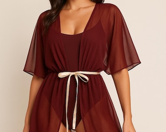 Sofware Negligee Robe - PDF Schnittmuster - Größen XS bis XXL