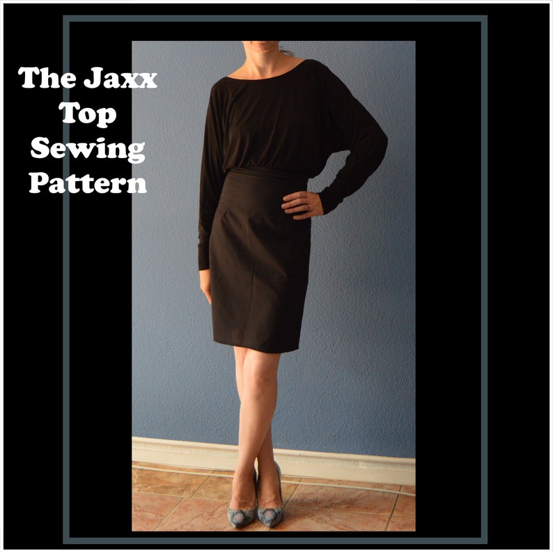 The Jaxx Top Sewing Pattern image 1