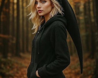 Pixie Hoodie - PDF Sewing Pattern - sizes Xsmall to 3Xlarge