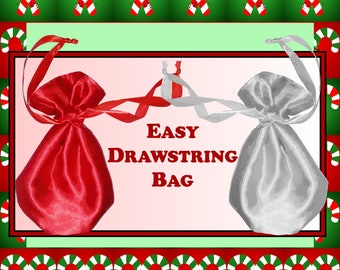 Drawstring Bag Sewing Pattern