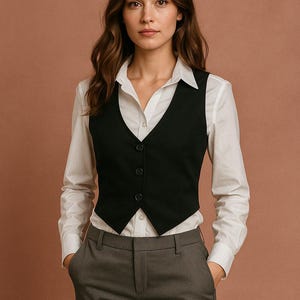 Kort damesgilet - pdf-naaipatroon - maten 6 t/m 20