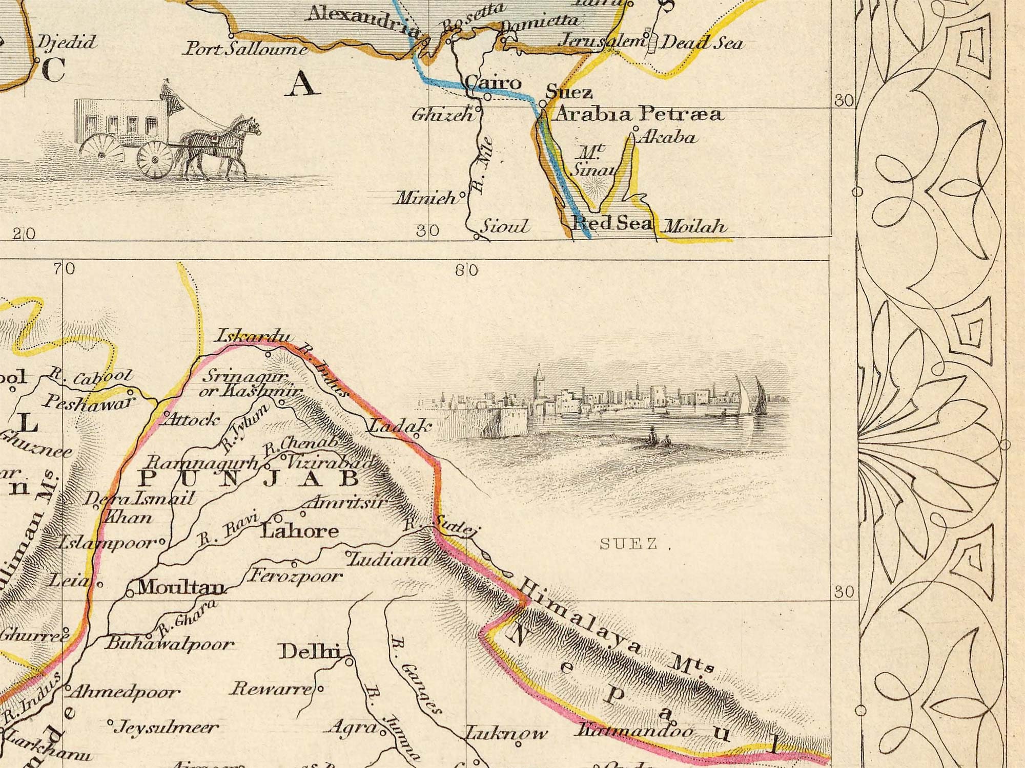 地図・旅行ガイド Cook's and Wagon's lits INDIA 1931-32 地図・旅行