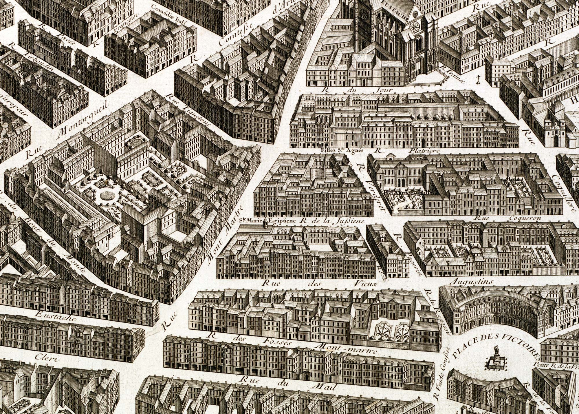 古地図 PLAN de PARIS Turgot Turgot map of Paris - Wikimedia Commons