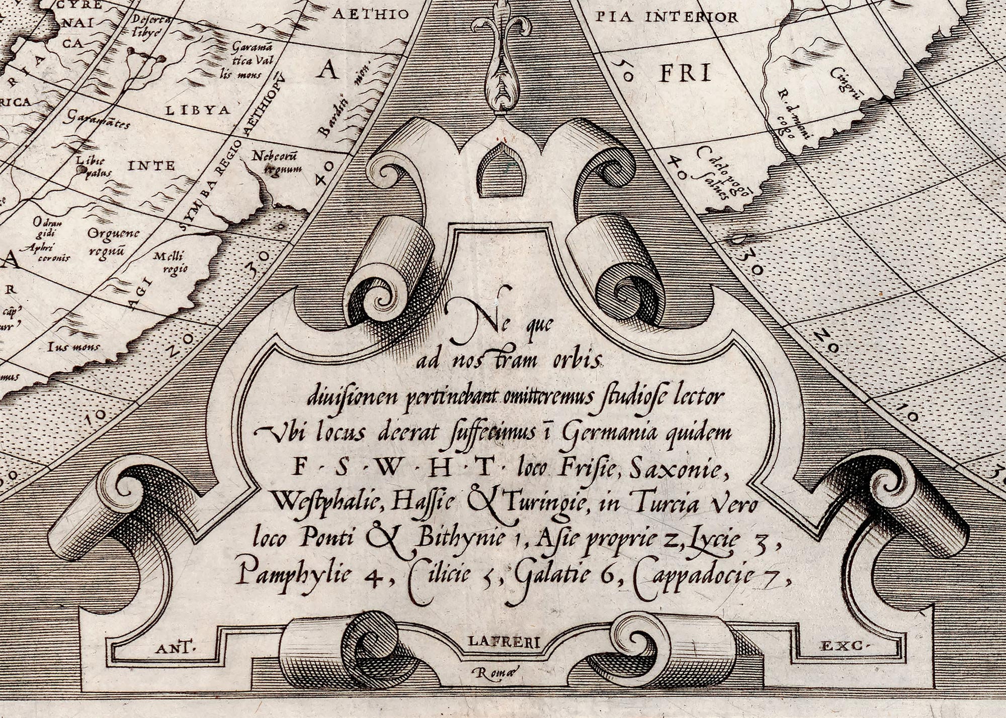World Map 1564, Old Map of the World in High Resolution Prints up to ...